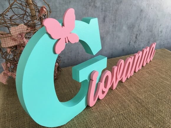 Jardim Encantado - Nomes Personalizados