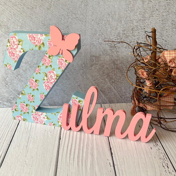 Jardim Encantado - Nomes Personalizados - Tecido