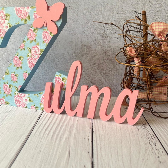 Jardim Encantado - Nomes Personalizados - Tecido