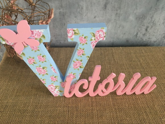 Jardim Encantado - Nomes Personalizados - Tecido