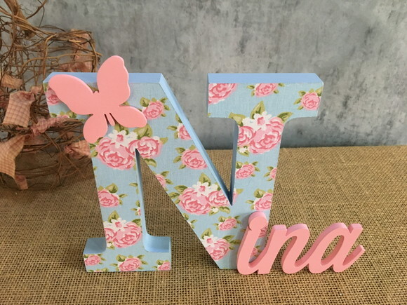 Jardim Encantado - Nomes Personalizados - Tecido
