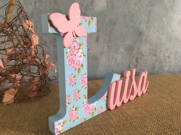 Jardim Encantado - Nomes Personalizados - Tecido