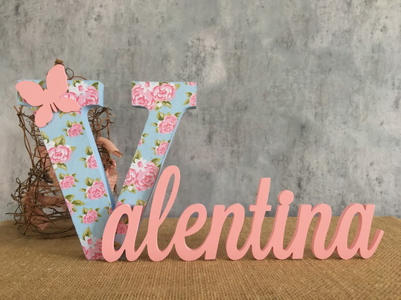 Jardim Encantado - Nomes Personalizados - Tecido