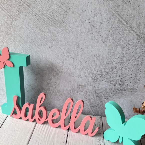 Jardim Encantado - Nomes Personalizados + Borboleta