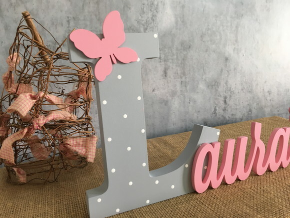 Jardim Encantado - Nomes Personalizados + Borboleta