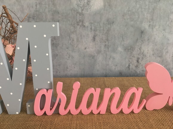 Jardim Encantado - Nomes Personalizados + Borboleta