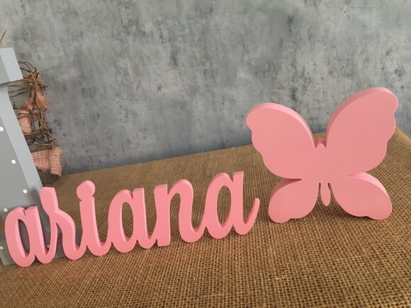 Jardim Encantado - Nomes Personalizados + Borboleta