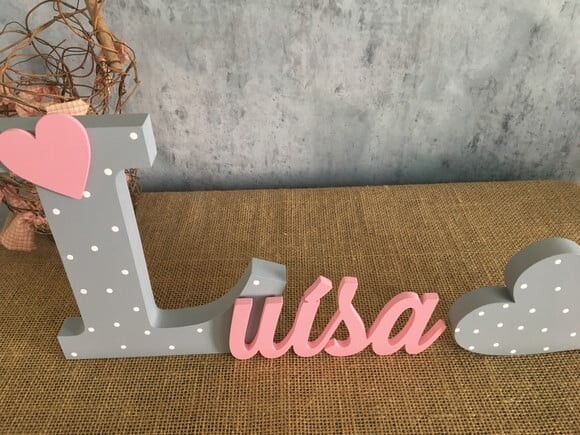 Jardim Encantado - Nomes Personalizados + CORAÇÃO