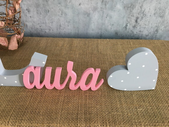 Jardim Encantado - Nomes Personalizados + CORAÇÃO