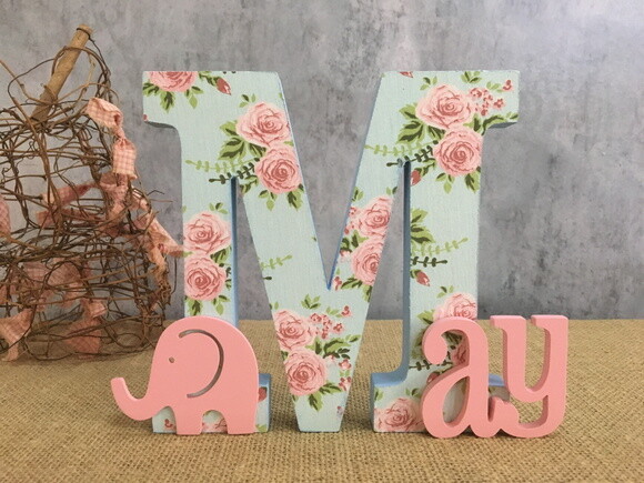 Jardim Encantado - Nomes Personalizados ELEFANTINHO