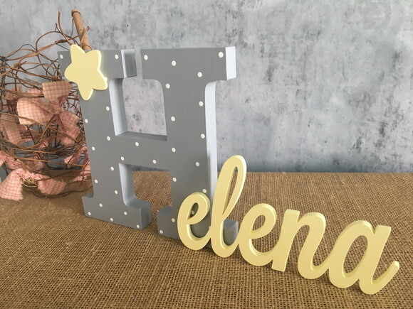 Jardim Encantado - Nomes Personalizados ESTRELA