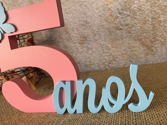 Jardim Encantado - Números Personalizados