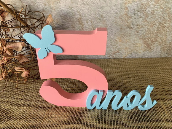 Jardim Encantado - Números Personalizados