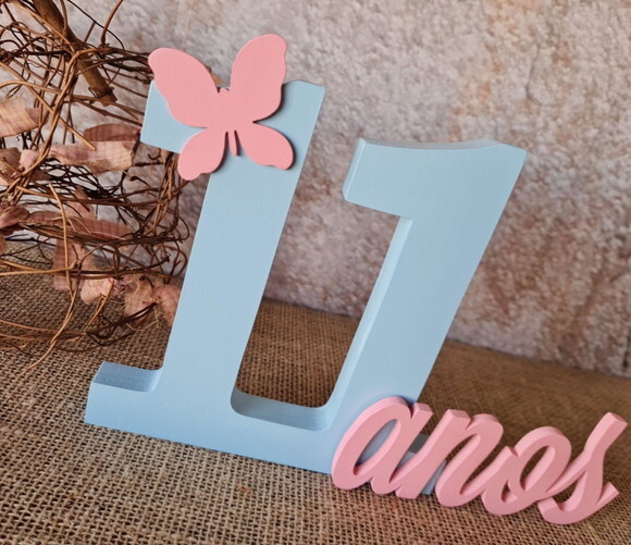 Jardim Encantado - Números Personalizados