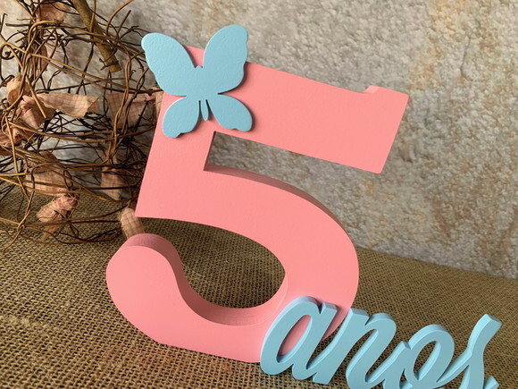 Jardim Encantado - Números Personalizados