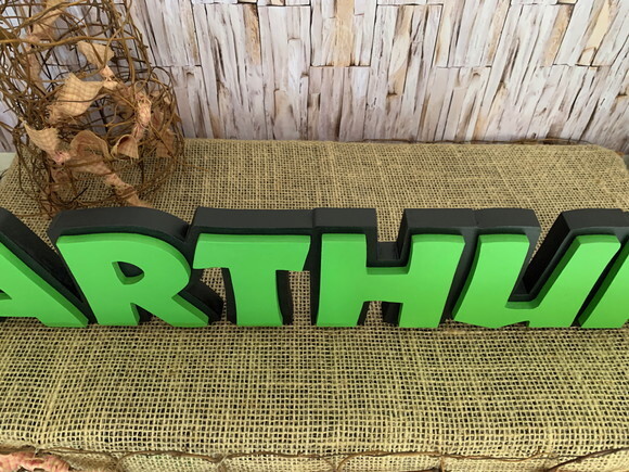 Jurassic Park - Letras de mdf -nomes