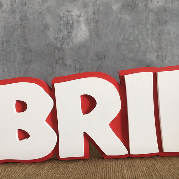 Jurassic Park - Letras de mdf -nomes