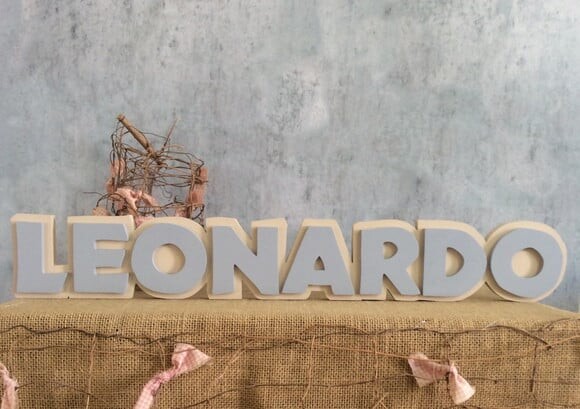 Jurassic Park - Letras de MDF -Nomes