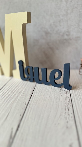 Letras 18mm - Decoração Bebê Marinheiro