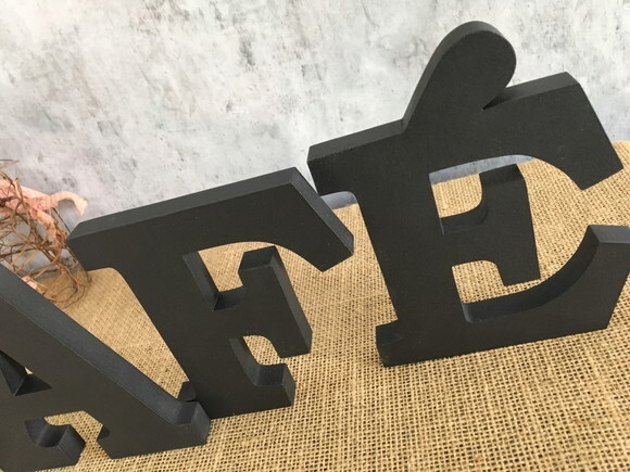 LETRAS DE MDF - CAFÉ