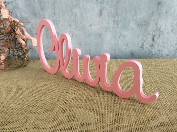 Letras de mdf -nomes