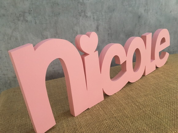 Letras de MDF -Nomes