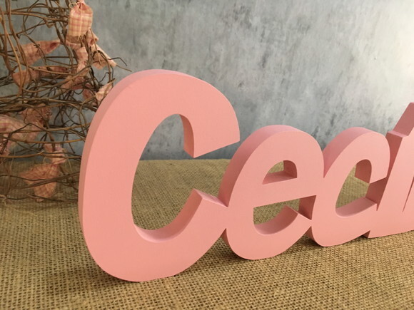 Letras de MDF -Nomes