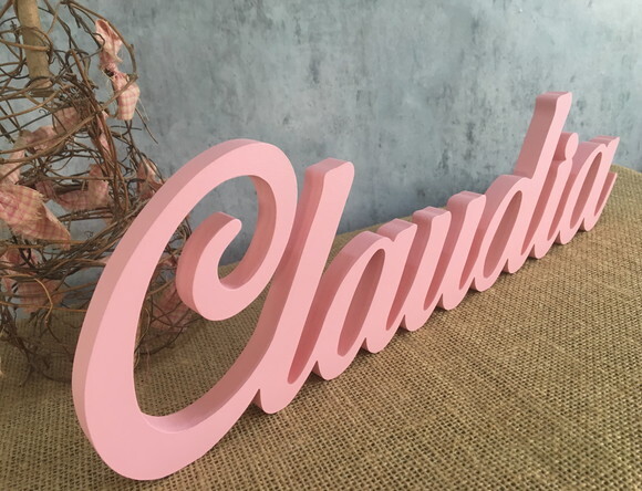 Letras de MDF -Nomes