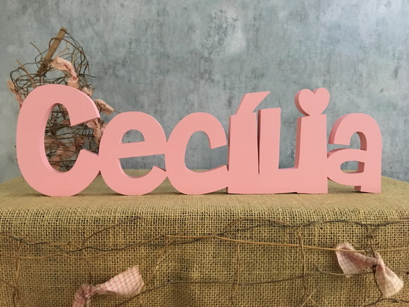 Letras de MDF -Nomes