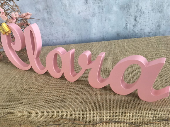 Letras de MDF -Nomes