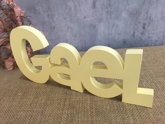 Letras de MDF -Nomes