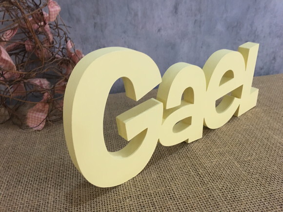 Letras de MDF -Nomes