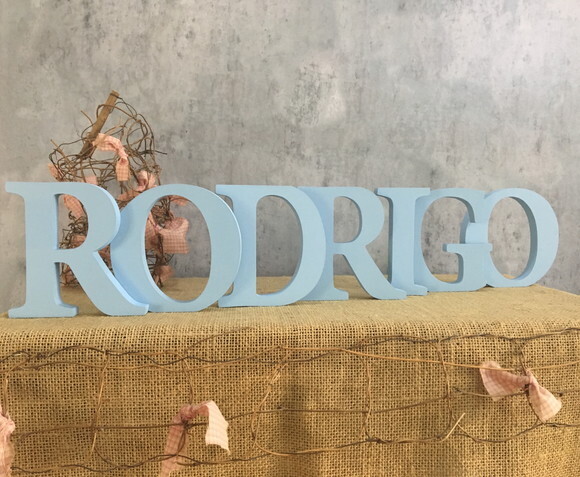 Letras de MDF -Nomes