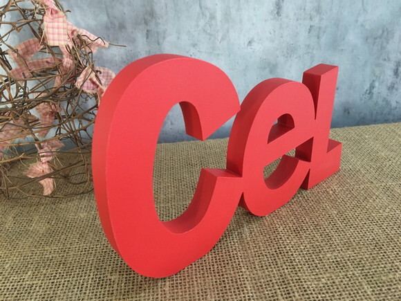 Letras de MDF -Nomes