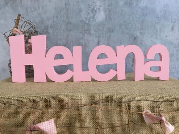 Letras de MDF -Nomes
