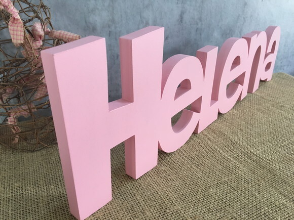 Letras de MDF -Nomes
