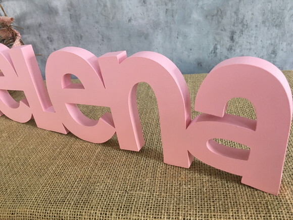Letras de MDF -Nomes