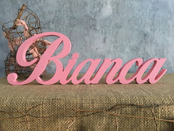Letras de MDF -Nomes