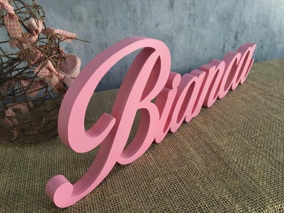 Letras de MDF -Nomes