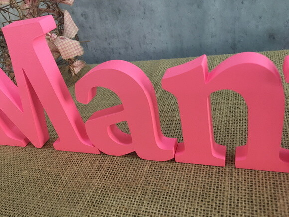 Letras de MDF -Nomes