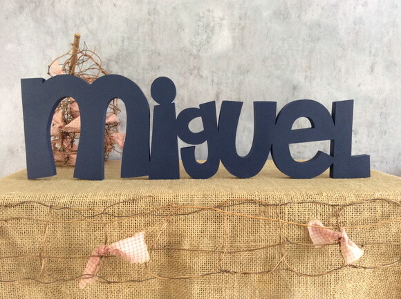 Letras de MDF -Nomes