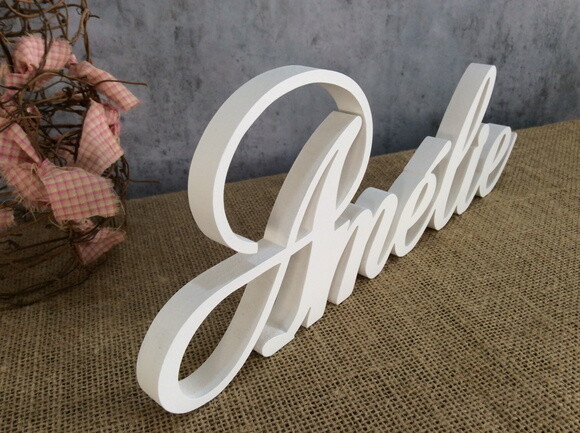 Letras de MDF -Nomes