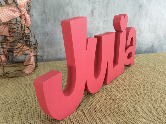 Letras de MDF -Nomes