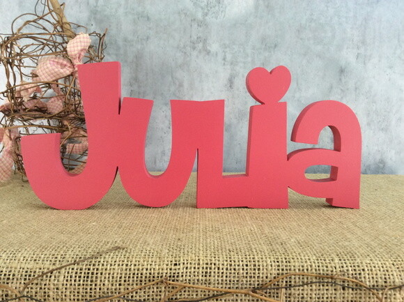 Letras de MDF -Nomes