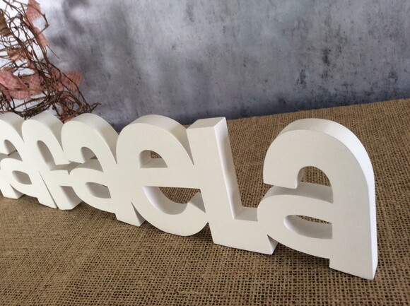 Letras de MDF -Nomes