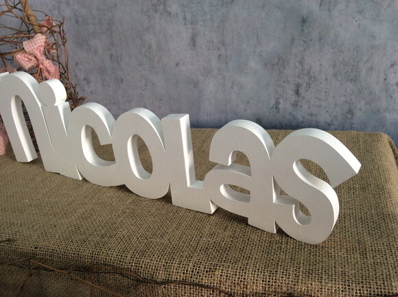Letras de MDF -Nomes