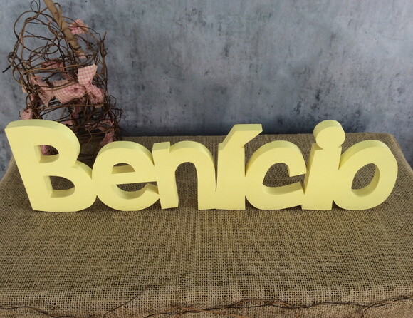 Letras de MDF -Nomes