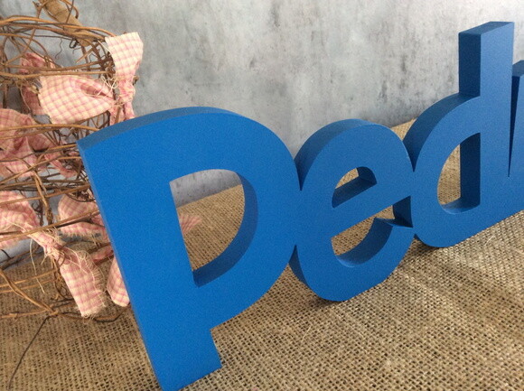 Letras de MDF -Nomes