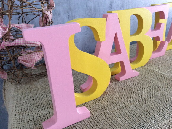 Letras de MDF -Nomes