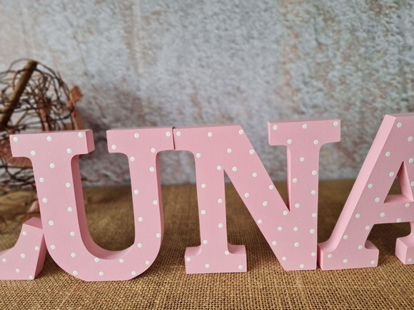 Letras de MDF -Nomes - Letras Bastão